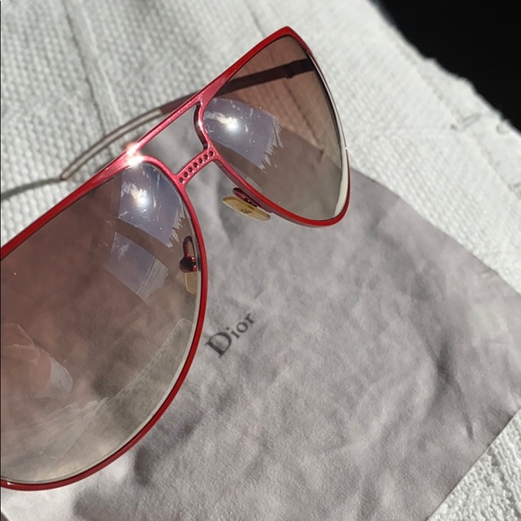 Dior Metal Aviator Sunglasses - Picture 12 of 14